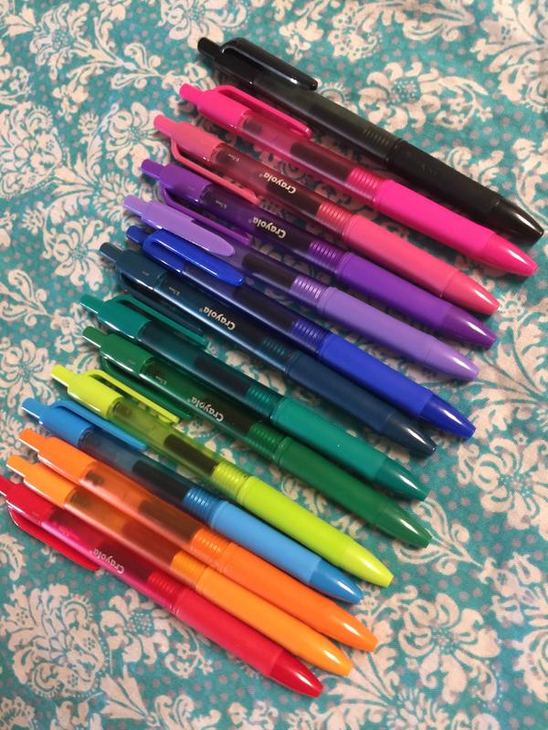 Crayola Take Note! Washable Gel Pens (14 Count)