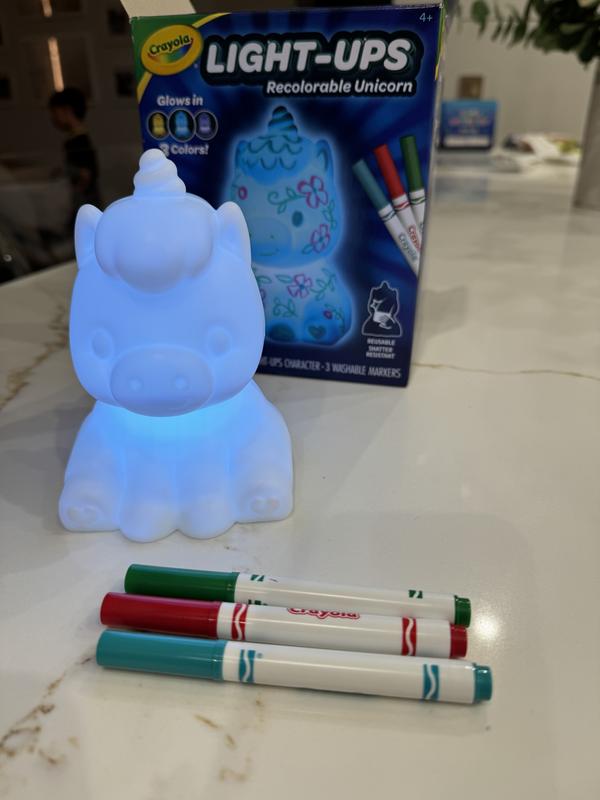 CRAYOLA Light Ups: Dragon | Washable Dragon Night Light | Colour, Wash, Repeat! | Batteries Not - View #4
