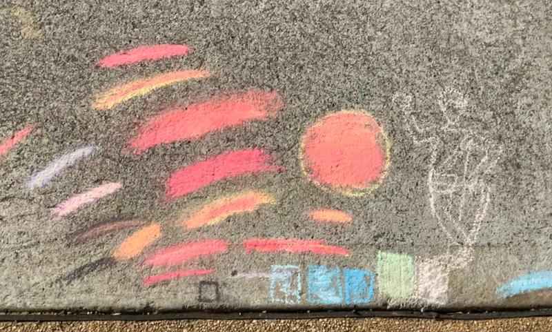 Blending, colour and vibrancy of some of the chalk