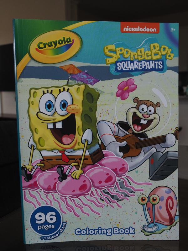 Crayola Spongebob Squarepants Coloring Book, 96-Pages, Gift for Kids -  Yahoo Shopping