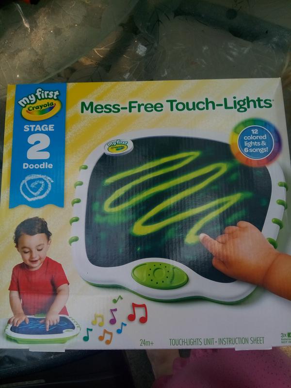 my first crayola touch lights musical doodle board