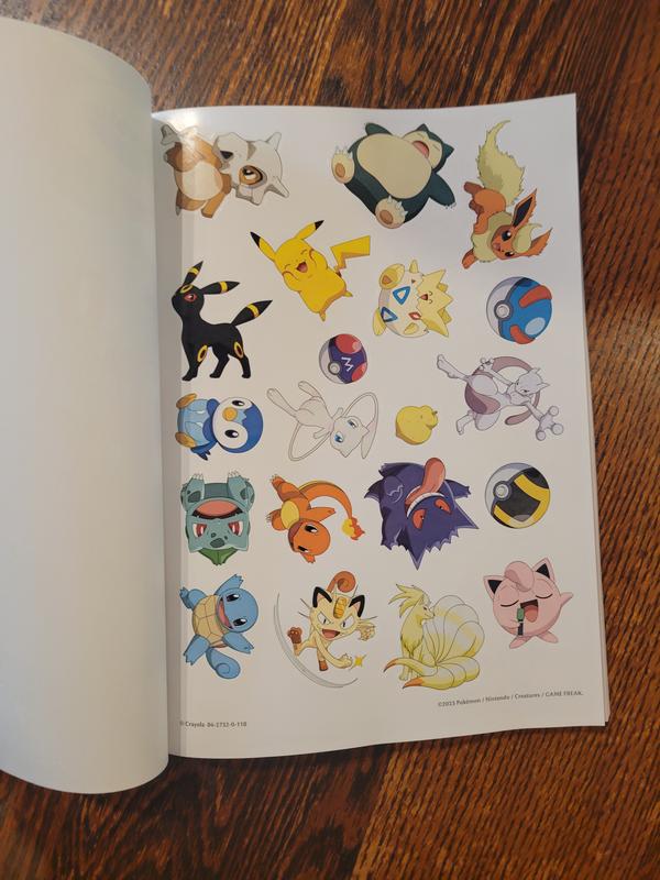 Crayola Pokemon Coloring Book