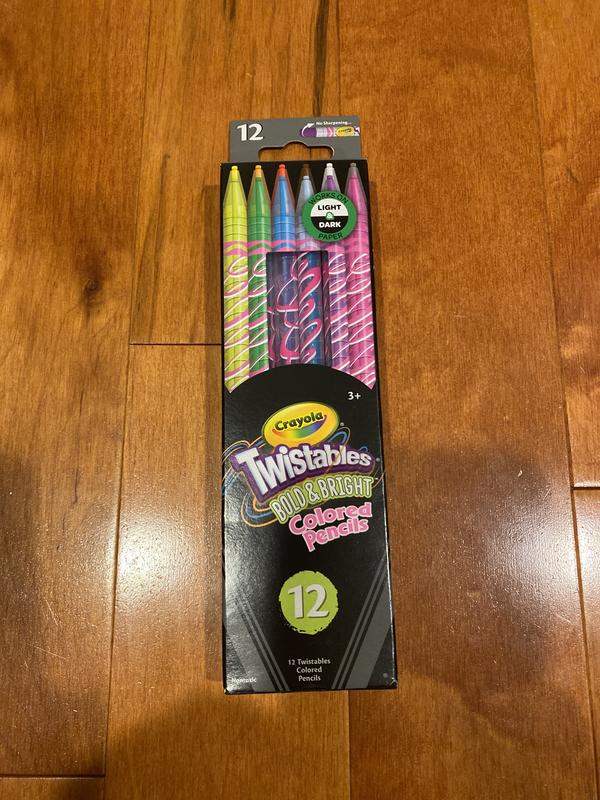  Crayola 18ct Twistables Colored Pencils (2 Pack) : Toys & Games