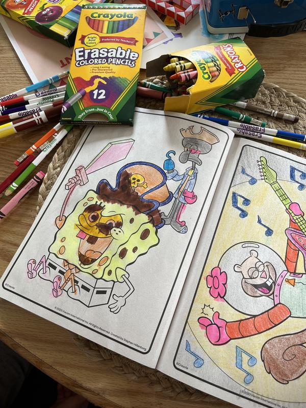 Spongebob Coloring Book & Sticker Sheet