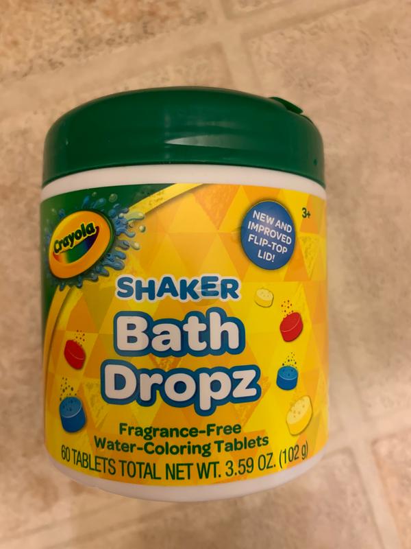 Crayola Color Bath Dropz 3.59 Ounce - 60 Tablets (Pack of 4) : Beauty &  Personal Care 
