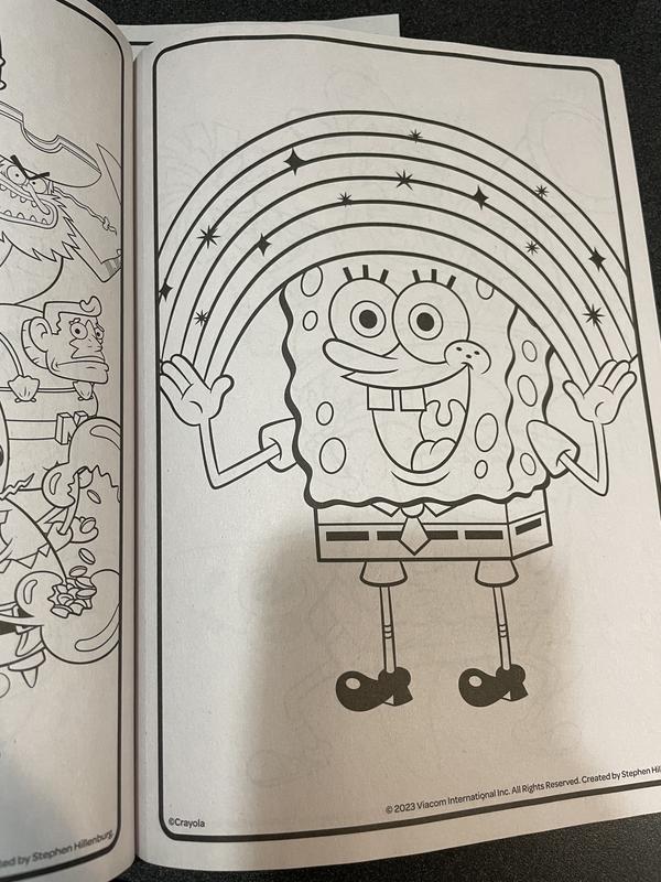 SpongeBob Coloring Book: SpongeBob's and friends adventures: 50+