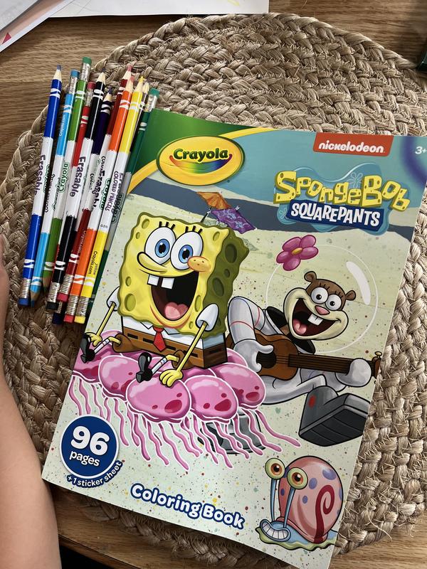 Crayola Spongebob Squarepants Coloring Book, 96-Pages, Gift for Kids -  Yahoo Shopping