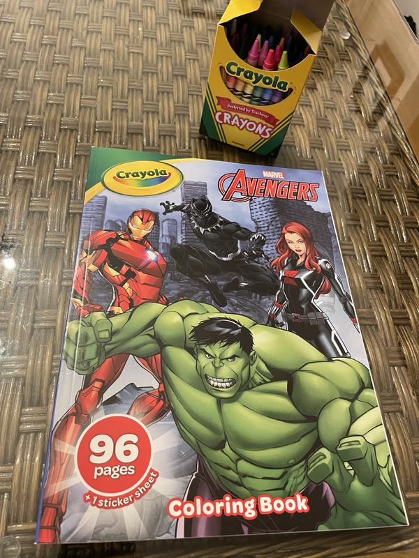  Crayola Avengers Travel Pack