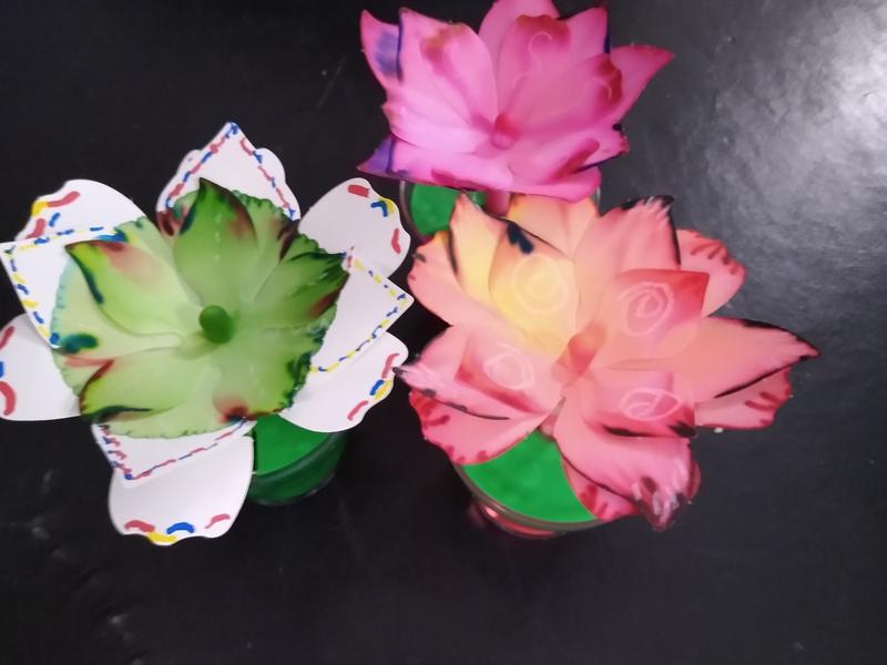 Paper Flower Science Kit, Color Changing Flowers