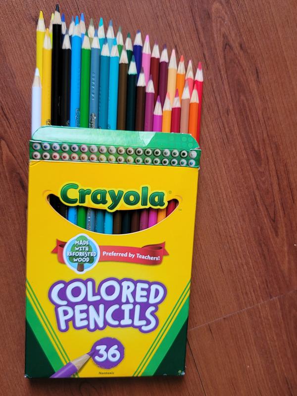 Crayola 150 Colored Pencil Set DIY Color Chart / Swatch Sheet Digital  Download -  Denmark