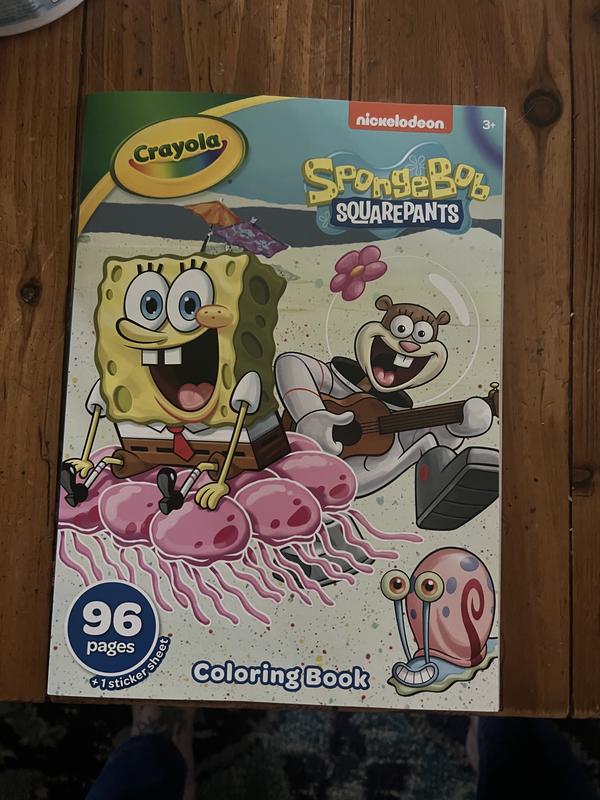 Crayola Nickelodeon SpongeBob SquarePants Giant Coloring Book, 1