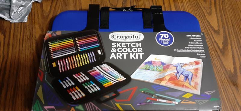 Crayola Sketch & Color Art Set