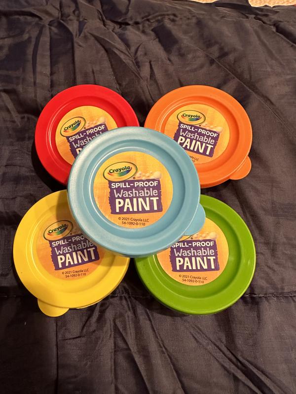 Crayola Spill Proof Washable Paint Kit - 54-1092