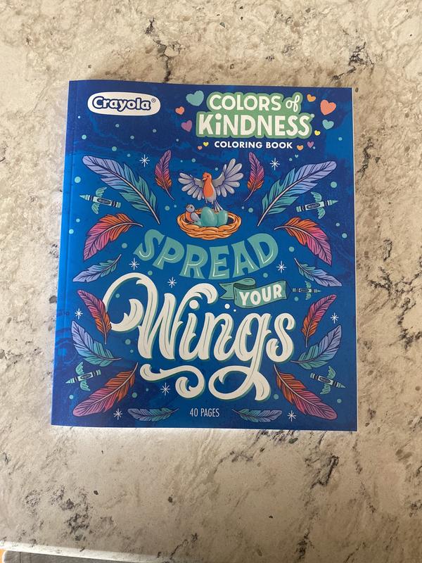 Crayola Colors of Kindness Adult Coloring Book, Pack of 4