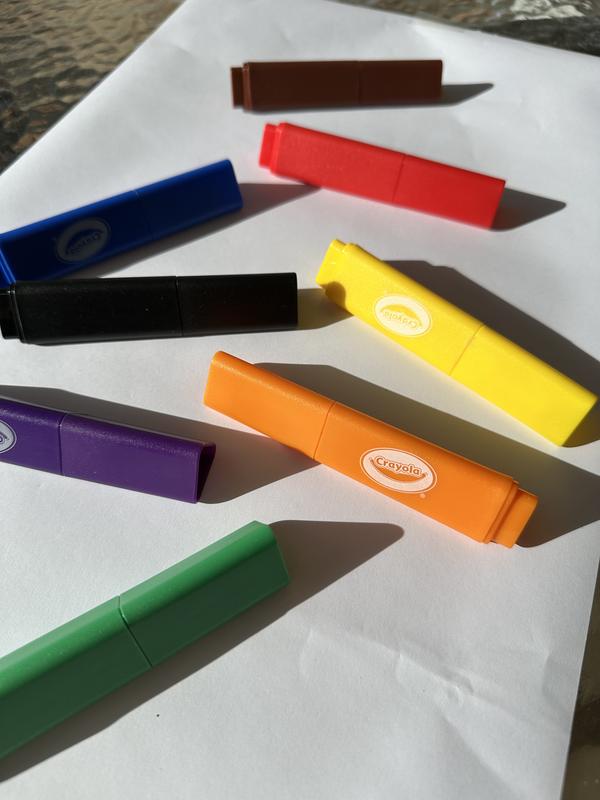 My First Crayola™ Tripod Grip Markers Single Box, Colors