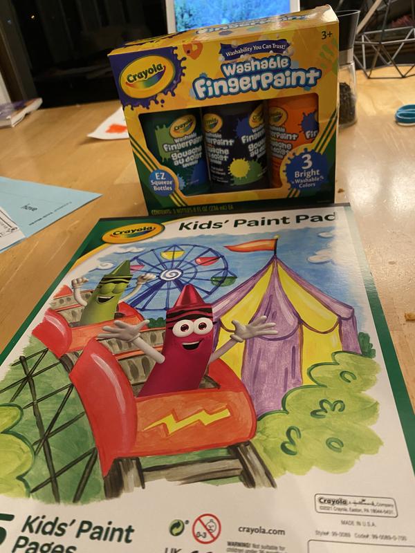 Crayola Paint Paper, 25pgs : Toys & Games