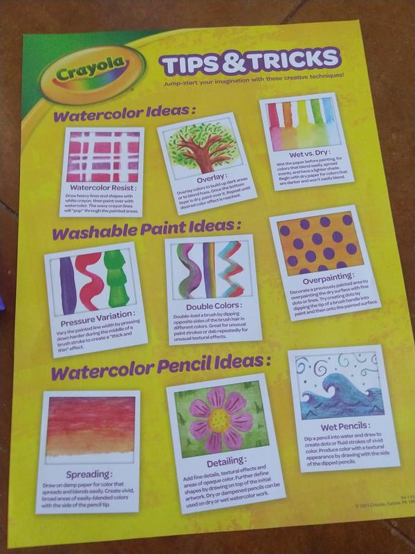 Crayola Table Top Easel & Art Kit (65 Pcs), Kids Painting Set, Gifts for  Kids, Ages 4+ 