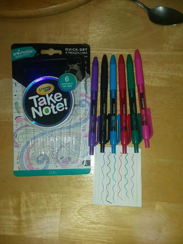 Crayola Take Note! Washable Gel Pens 14/Pkg58-6414 - GettyCrafts