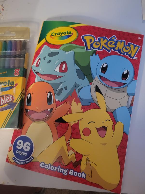 Pokemon Coloring Book With Crayons : Target