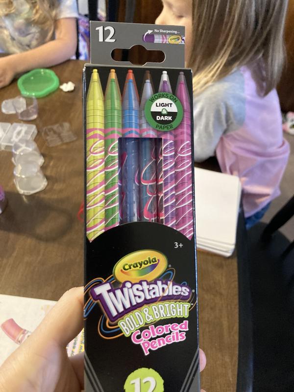 Crayola Twistables Colored Pencils 12 Count Set