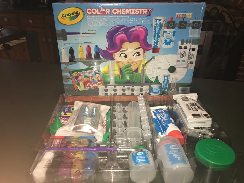 Crayola color clearance chemistry set