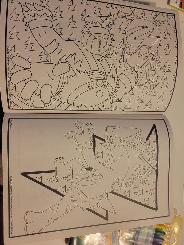 Livre de coloriage Pokemon + autocollants - Crayola