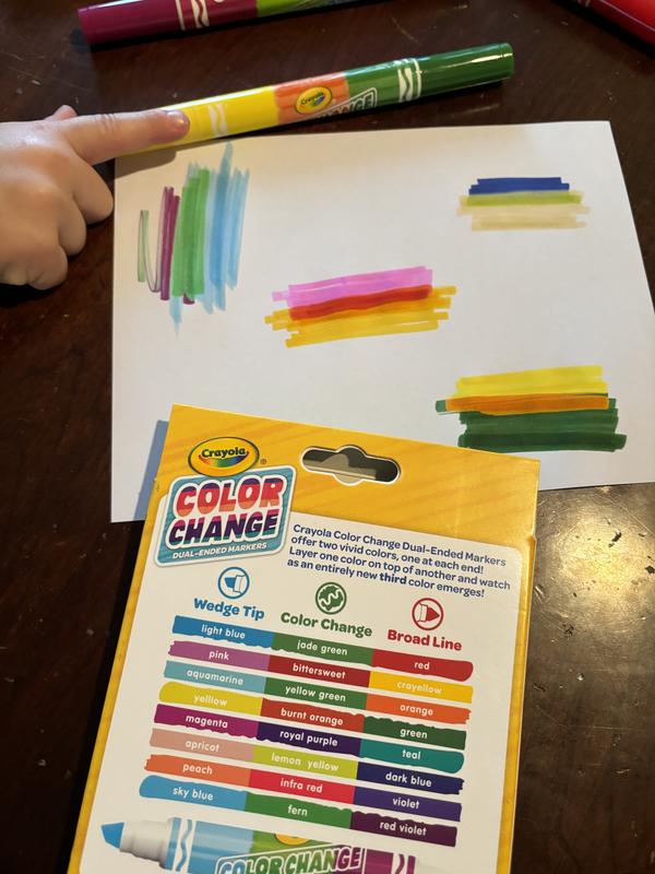 Crayola Color Change Markers, Gift for Teens, 8ct