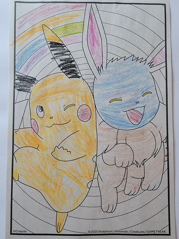 Crayola Coloring Book-Pokemon, 96 Pages 42732 - GettyCrafts