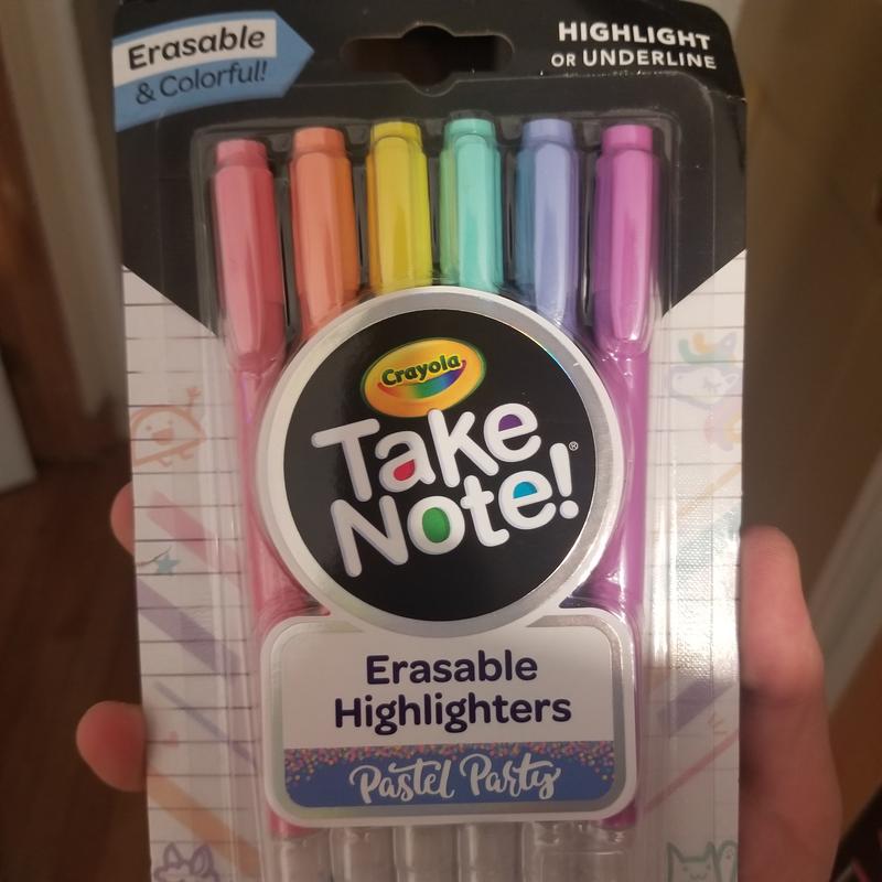 Take Note Dual Ended Highlighters Pastel Party