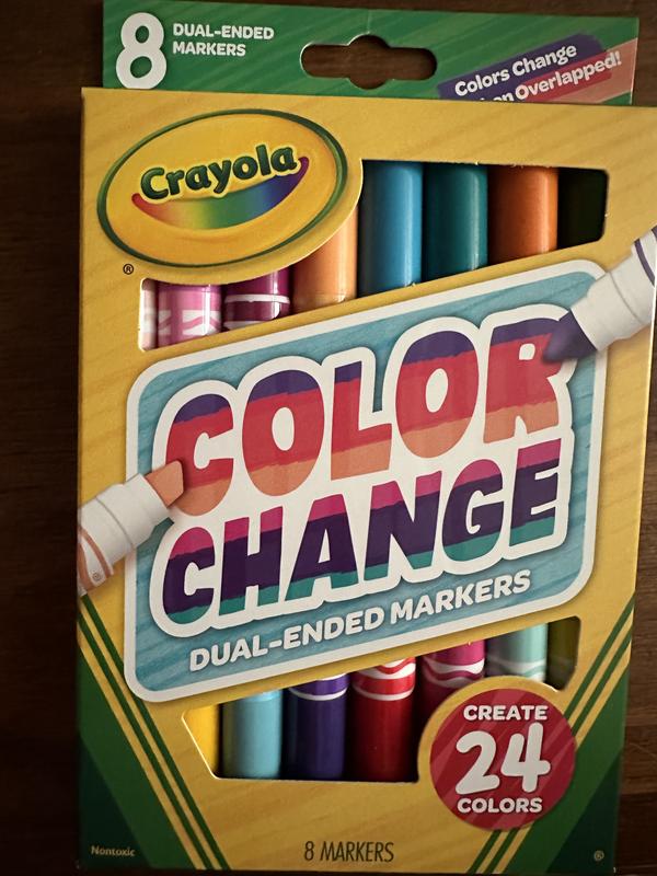 COLORCADABRA Color 🌈 Changing MARKERS Set of 10 Non Toxic Markers NEW  Sealed