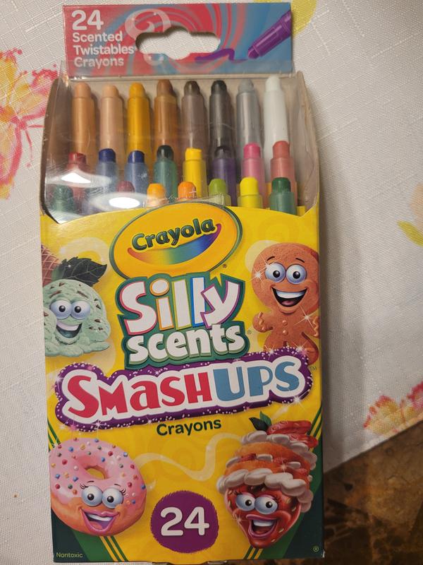  Crayola Silly Scents Twistable Crayons, Set of 24 :  Learning: Supplies