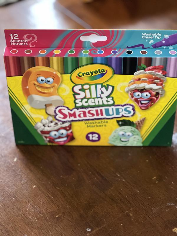 The Teachers' Lounge®  Silly Scents™ Smash Ups Broad Line Washable Scented  Markers, 10 Count