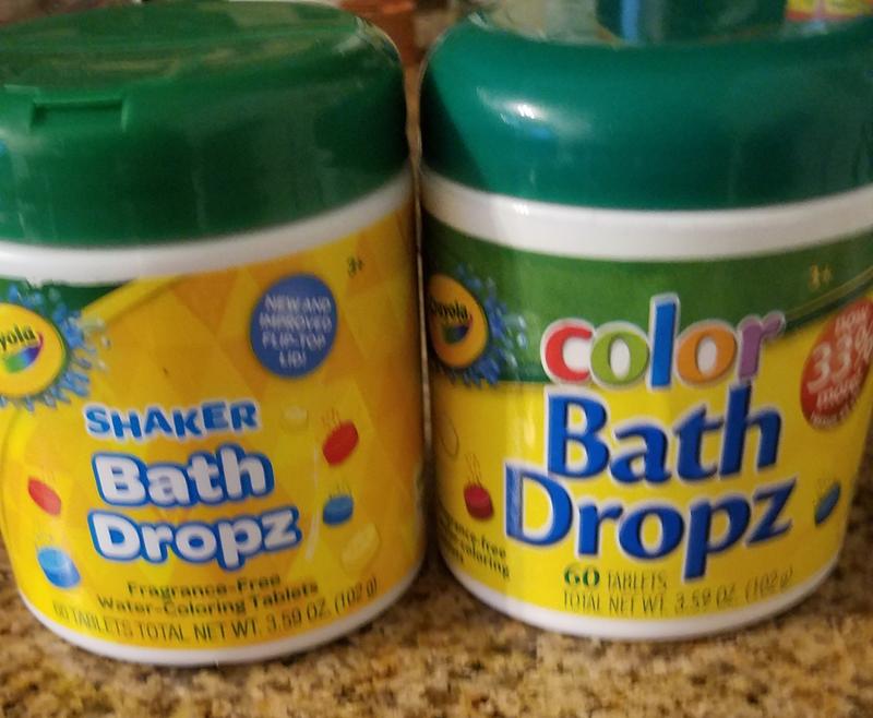 Bath Dropz Water-Coloring Tablets, 3.59 oz, 60 Ct