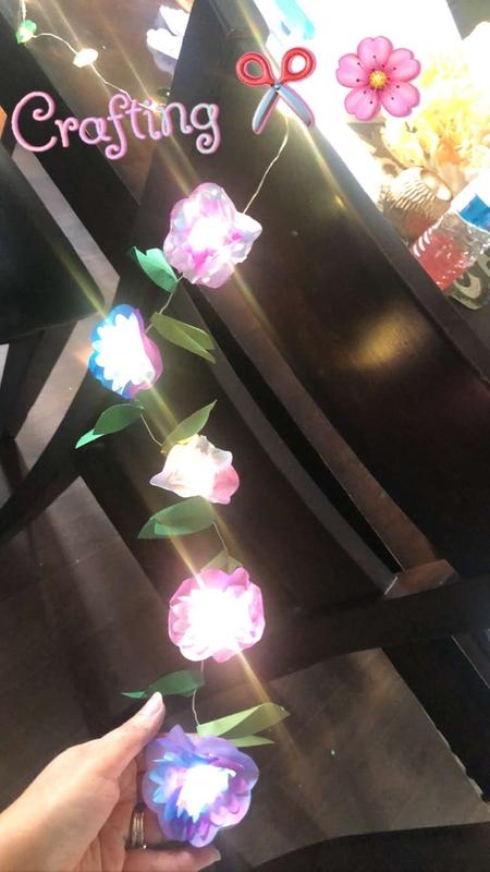 Free & Fast shipping New Crayola Signature Make Your Own Flower String Lights 