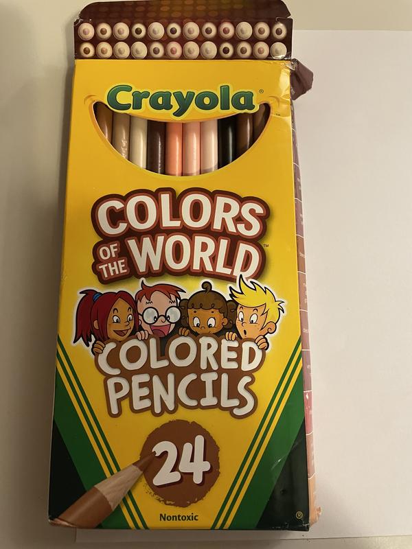 Crayola® Colors of the World 24-Count Colored Pencils - Set of 4