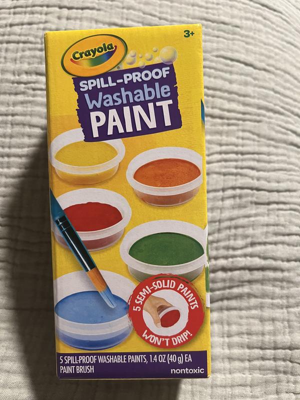 Crayola Spill Proof Washable Paints