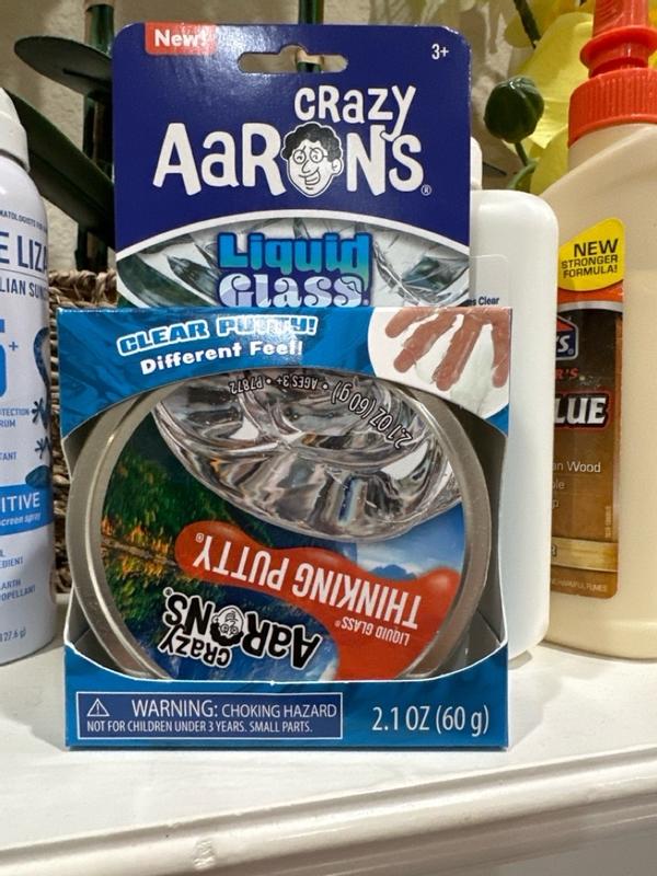 Crystal Clear  Liquid Glass® Thinking Putty® – Crazy Aaron's