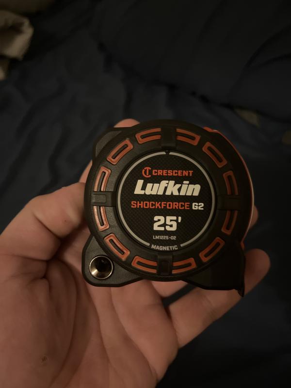 Lufkin 25' Shockforce Nite Eye Tape Measure (2-Pack) L1225BSET2V-02