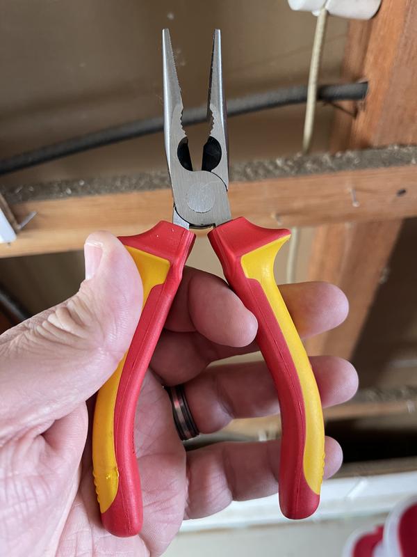 Used to help remove knob and tube wiring.