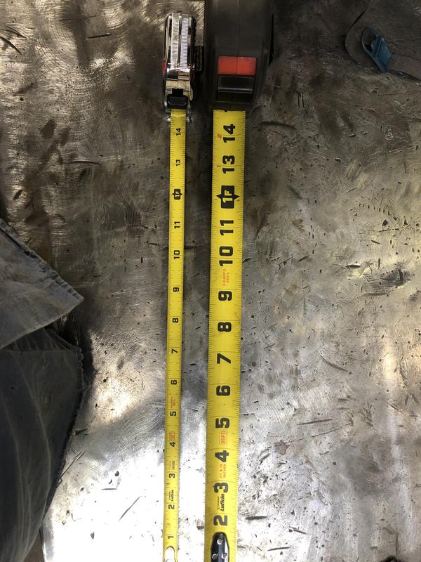 Genuine Joe GJO11972 12 ft. Tape Measure Black & Red