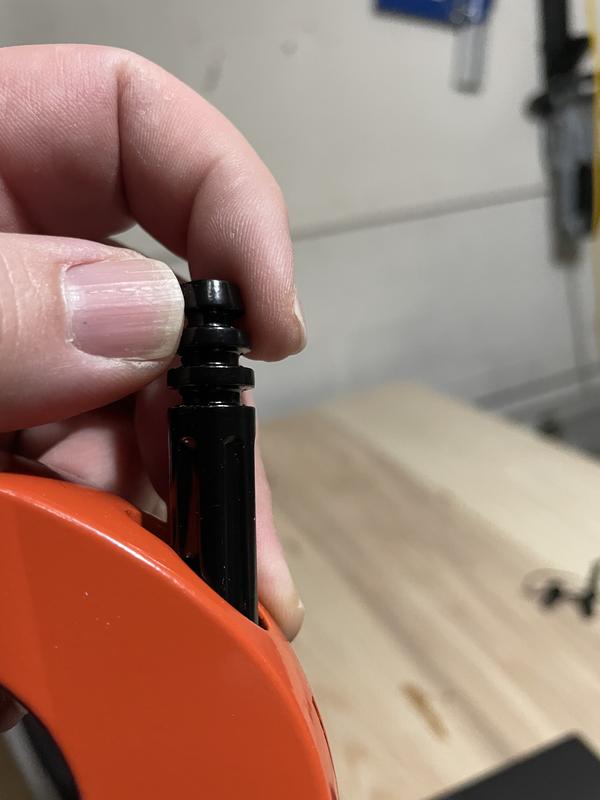 Deburring tool just pulls out