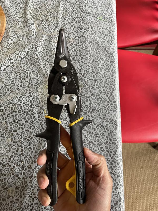 Tolsen Straight Cut Tin Snips for Cutting Metal Sheet Heavy Duty Metal  Cutter 