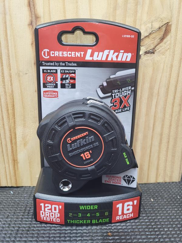 Thoughts on Lufkin Shockforce Tape Measure Packaging?