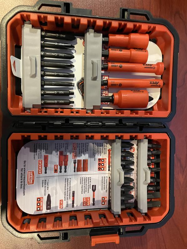 30 Pc. u-GUARD™ alphaCASE™ Set | Crescent Tools