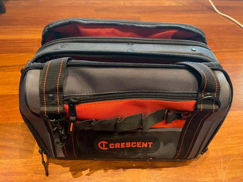 Crescent 14 in. Tradesman Zipper Top Tool Bag CTB1450N - The Home
