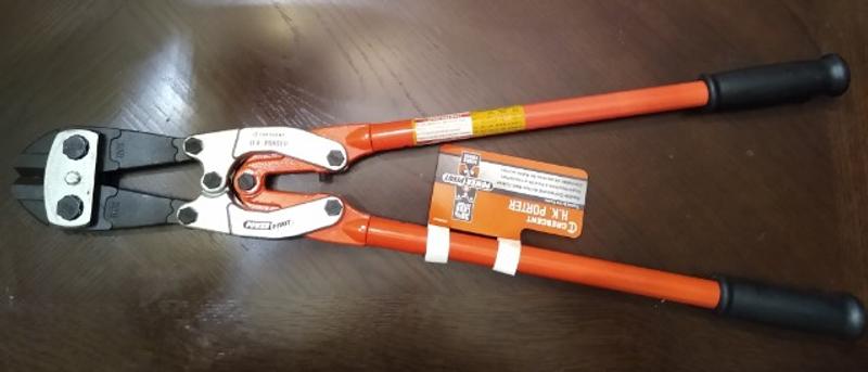 911003-9 H.K. Porter Steel Bolt Cutter,42 Overall Length,1/2 Hard  Materials up to Brinnell 455/Rockwell C48