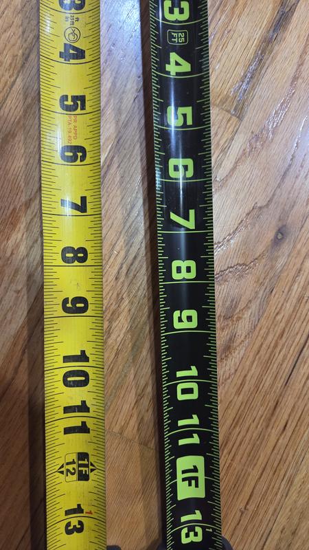 Compared to a major name brand front.