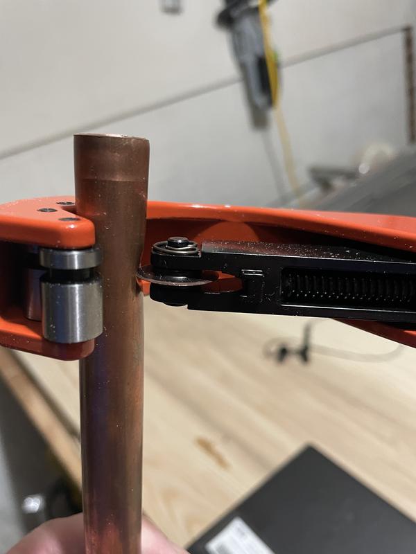 Can crush copper if you’re not careful