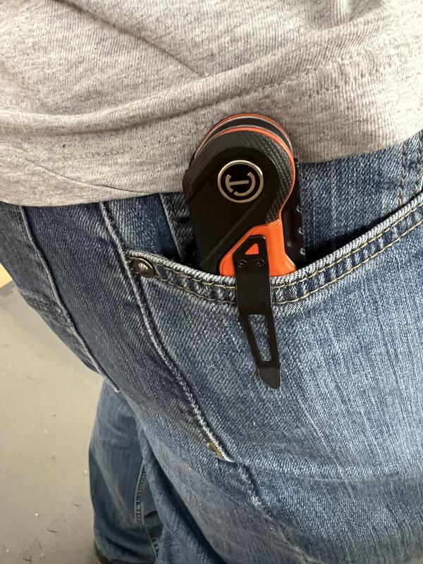 Pocket clip works great