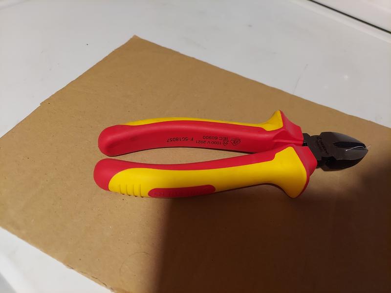 Faithfull VDE Heavy-Duty Diagonal Cutters 190mm FAIPLVDEDC7H